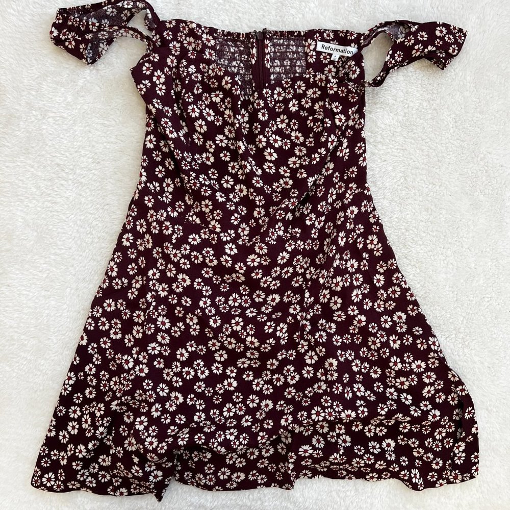 Reformation Tanis Dress in Geena - Picture 6 of 13